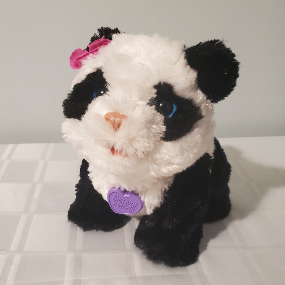 (4/$20) FurReal Friends Pom Pom Baby Panda